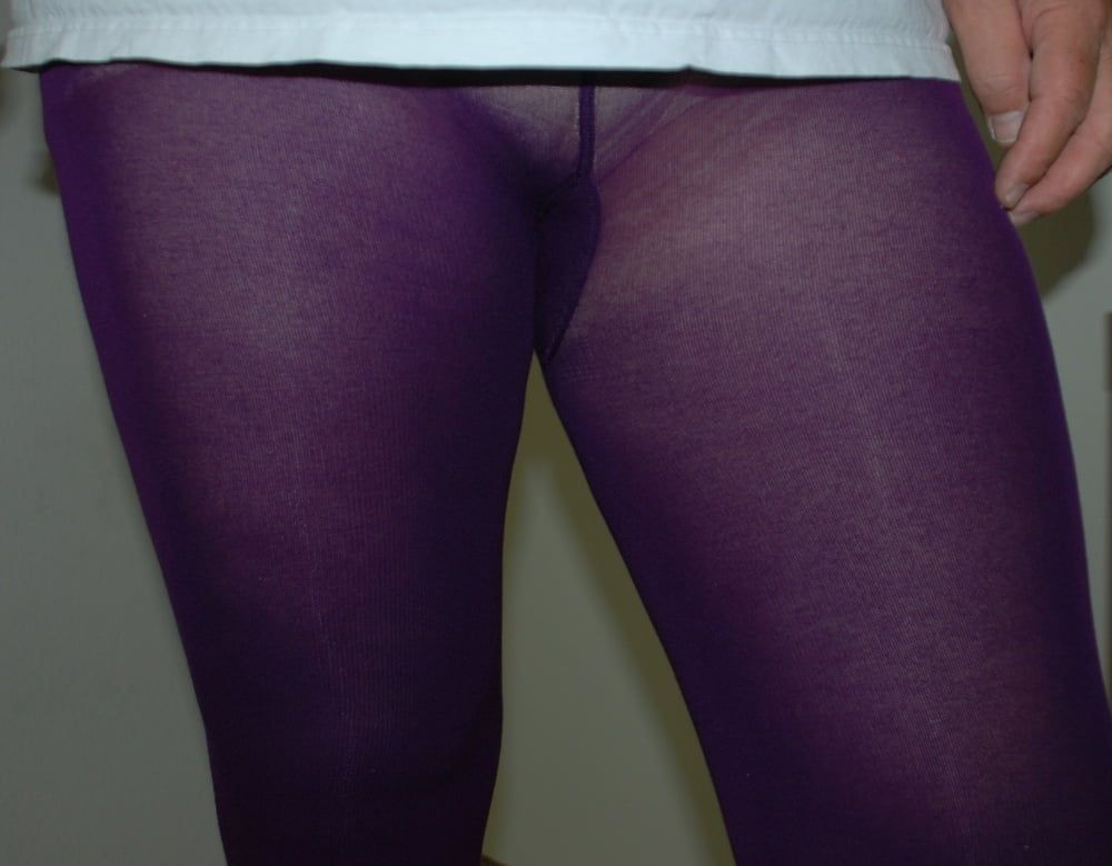 Pantyhose Purple #34