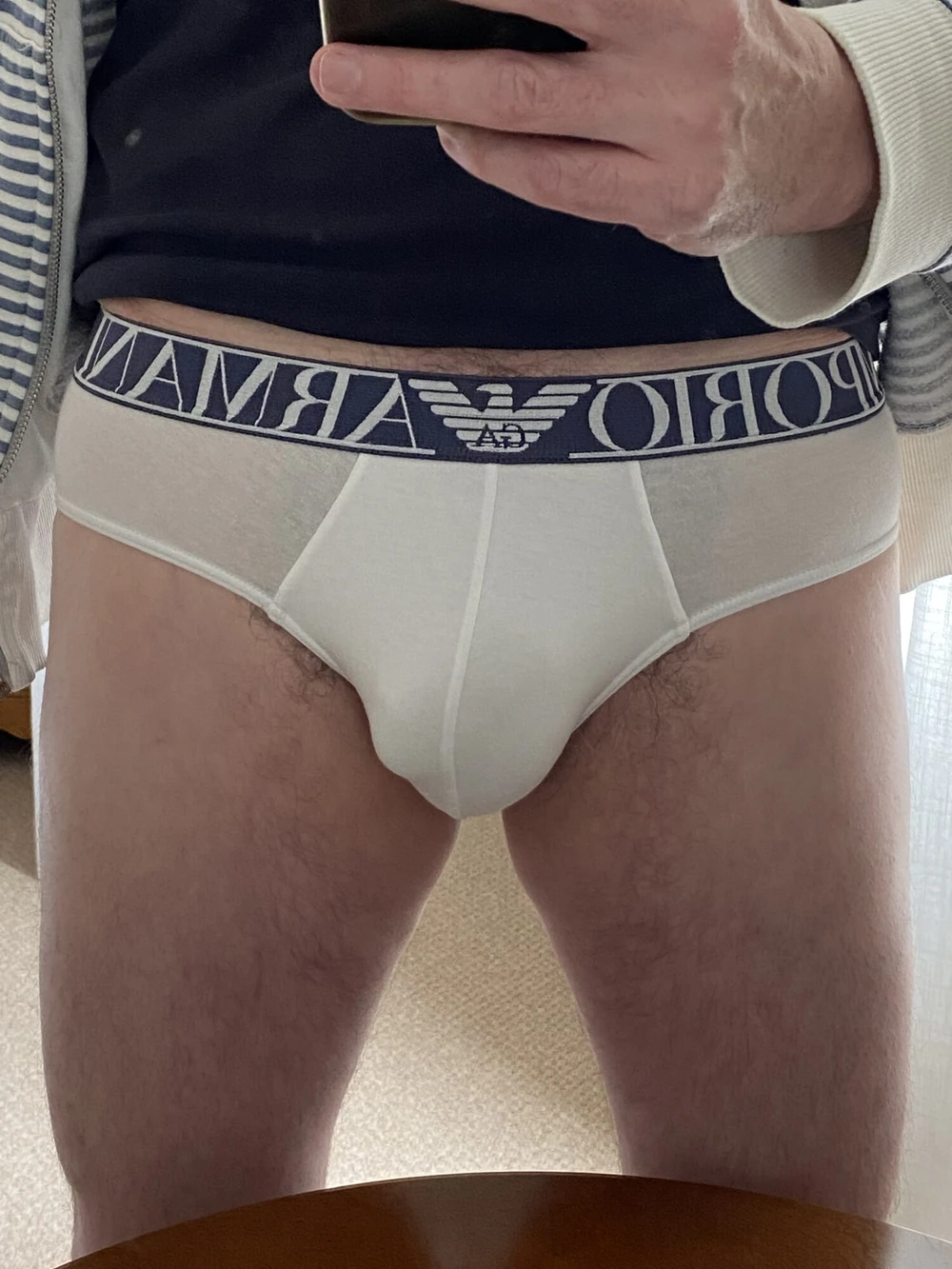 In my underpants
