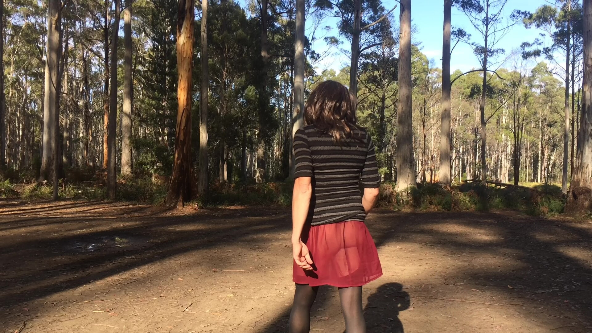 Crossdress Roadtrip - Semi Transparent Skirt 3 #3
