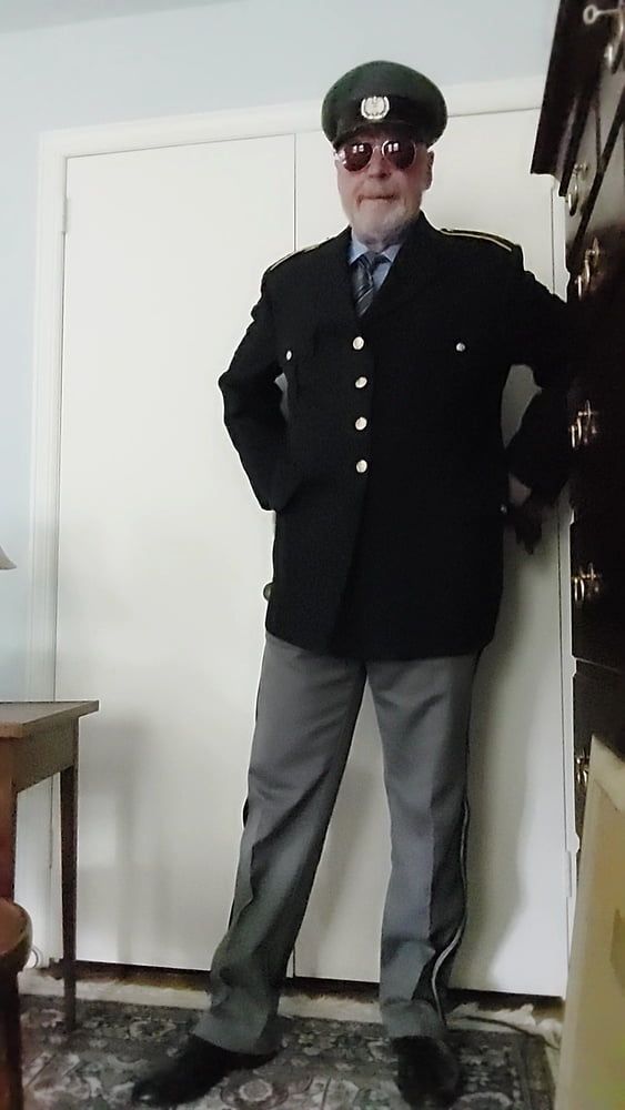 Military officer dressing and in his office  #3