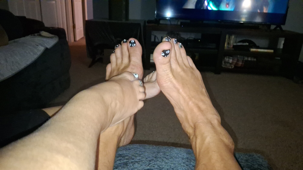 Footsie with my girlfriend #14