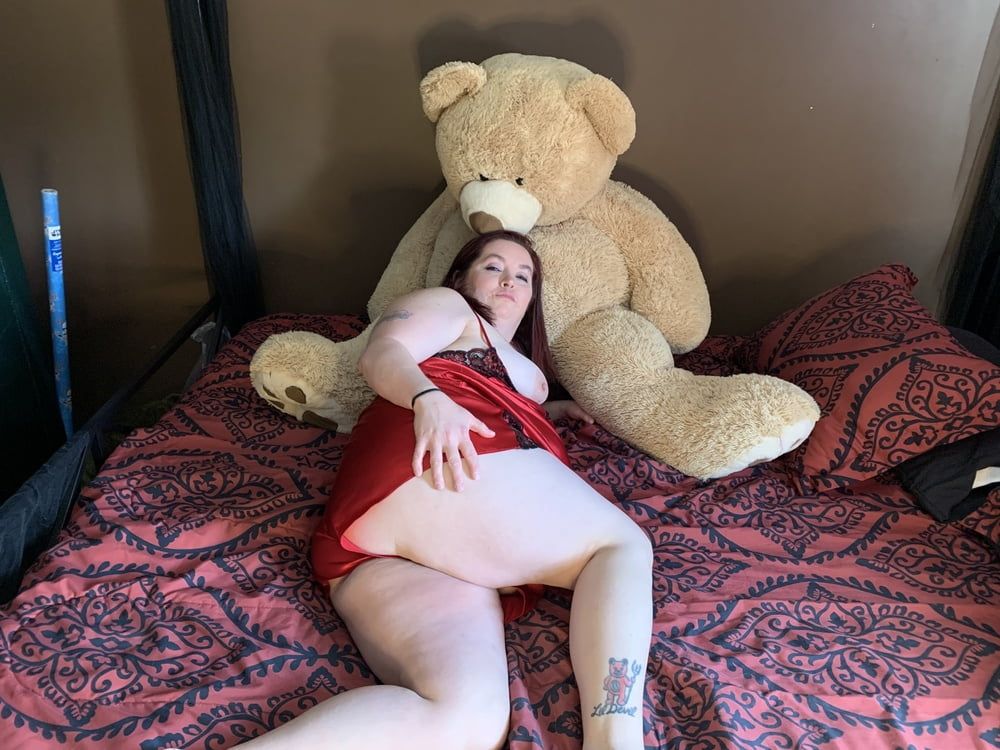 Sexy BBW Anal Valentine Photoshoot #30
