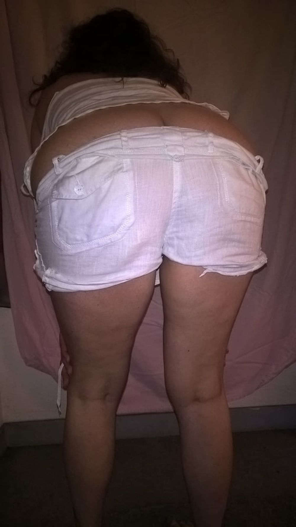 Too Tight Shorts For My Hairy Pussy #3