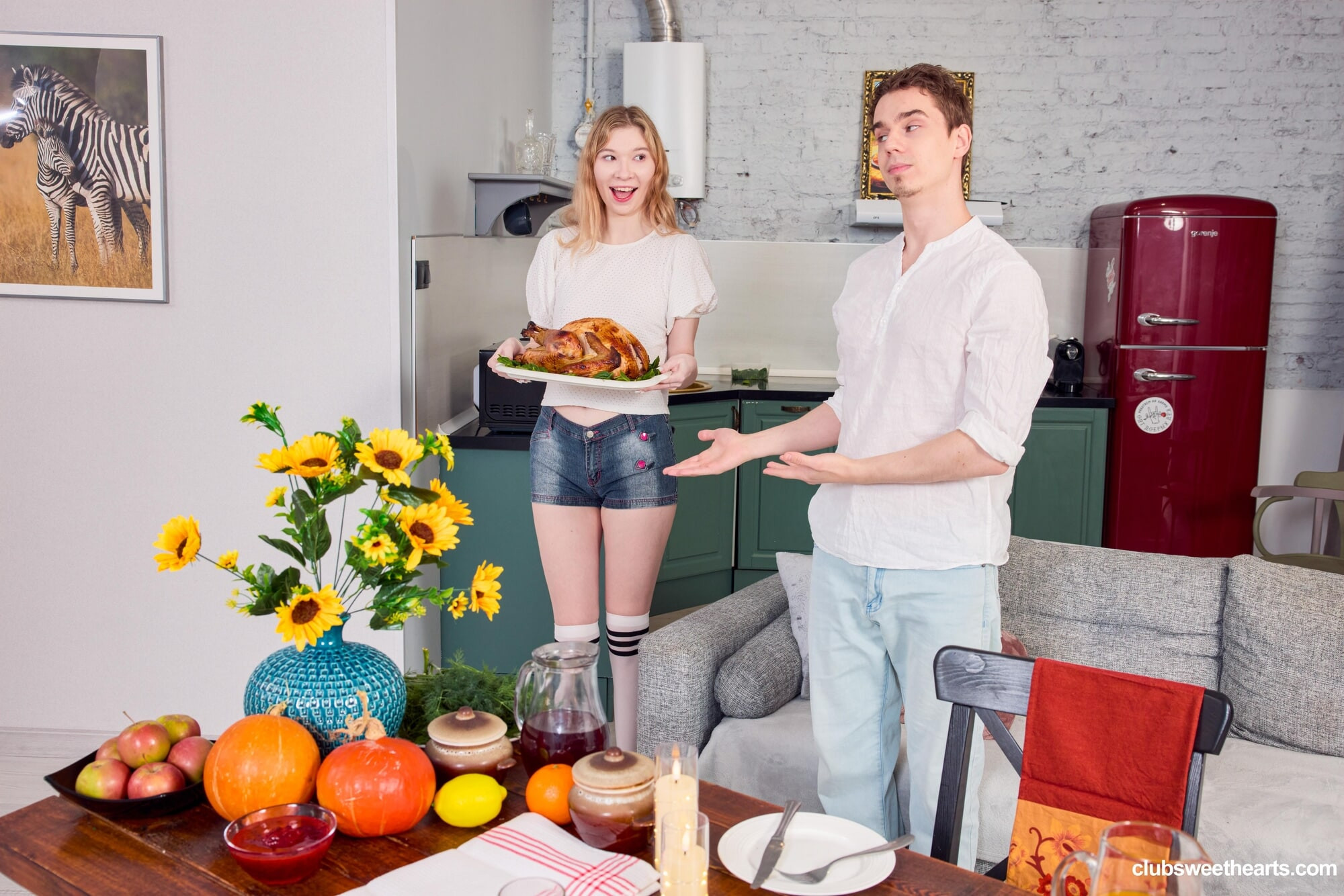 Pussy Stuffing on Thanksgiving at ClubSweethearts   #2