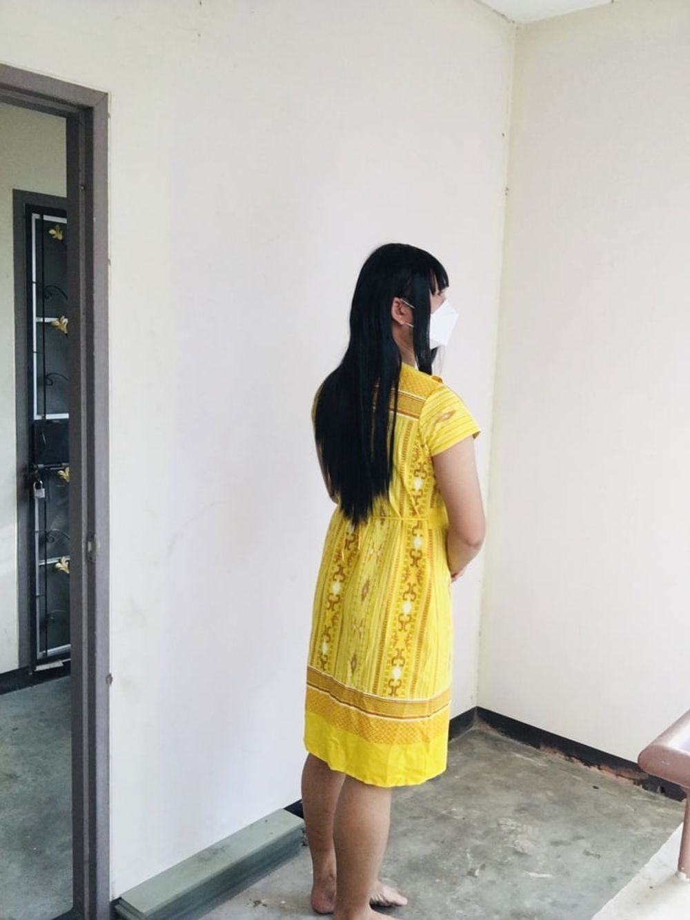 Dress Yellow Teen ladyboy #19