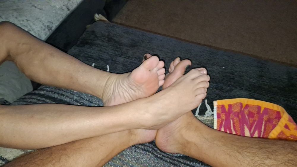 Playing footsie #11