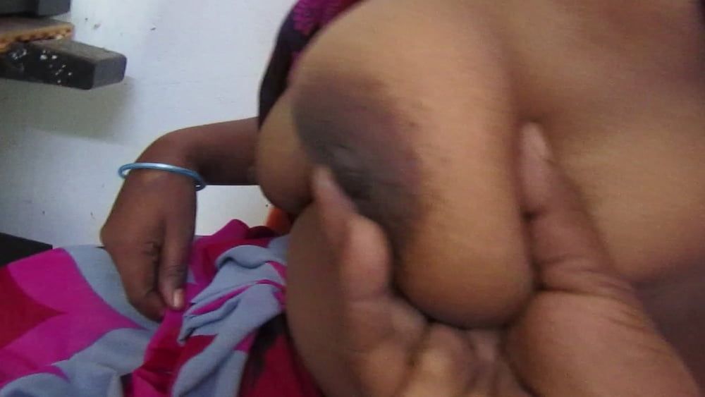 tamil horny aunty showing her boobs #16