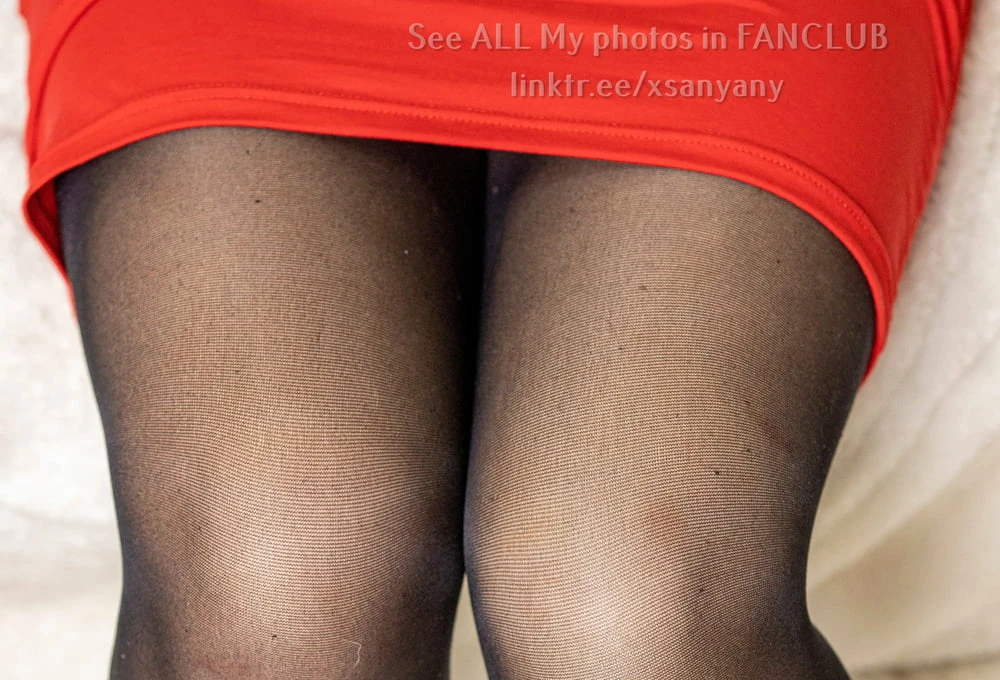 Nylon legs and skirts! XSanyAny #9