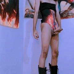 Novinho gay de body pelado de pica dura gostosa 