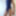 Blue scoop back swimsuit