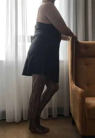 black fishnet tights         