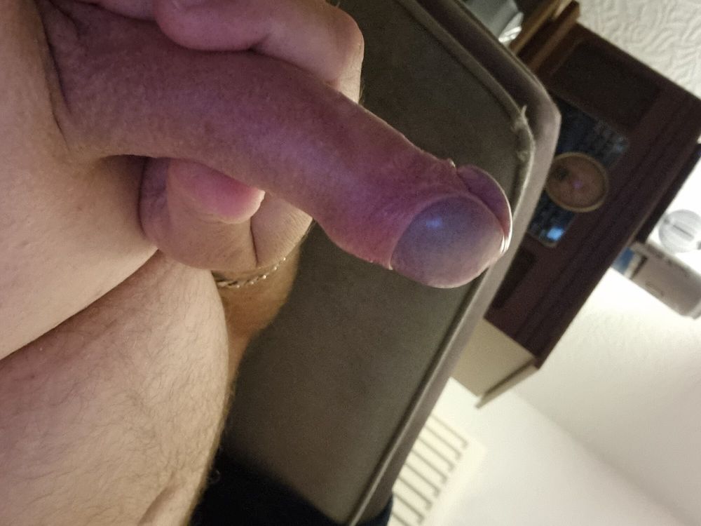 Uncut cock #4