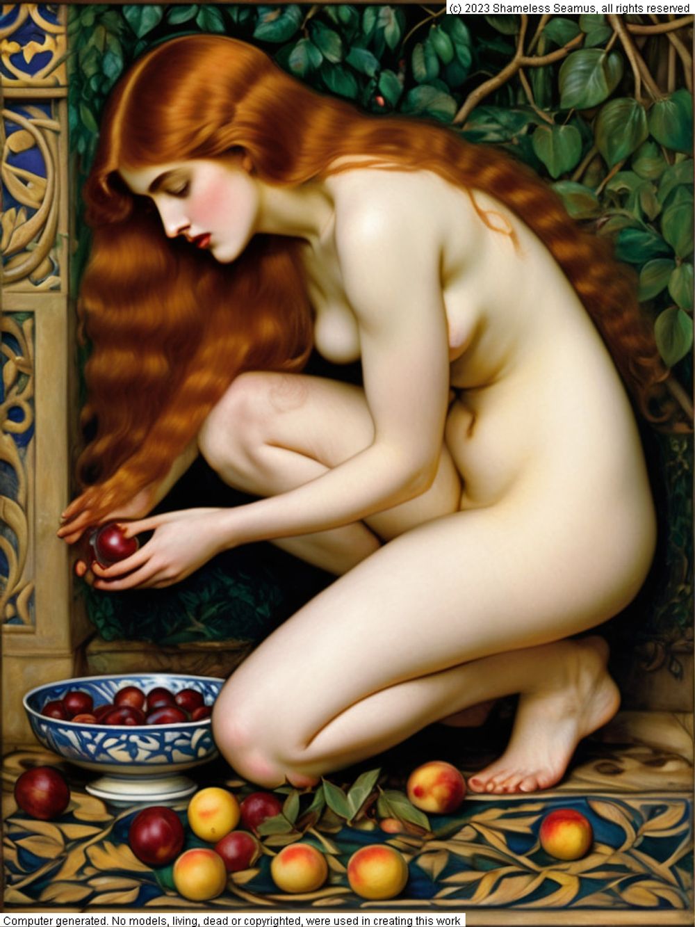 Pre-Raphaelite Goddess #8