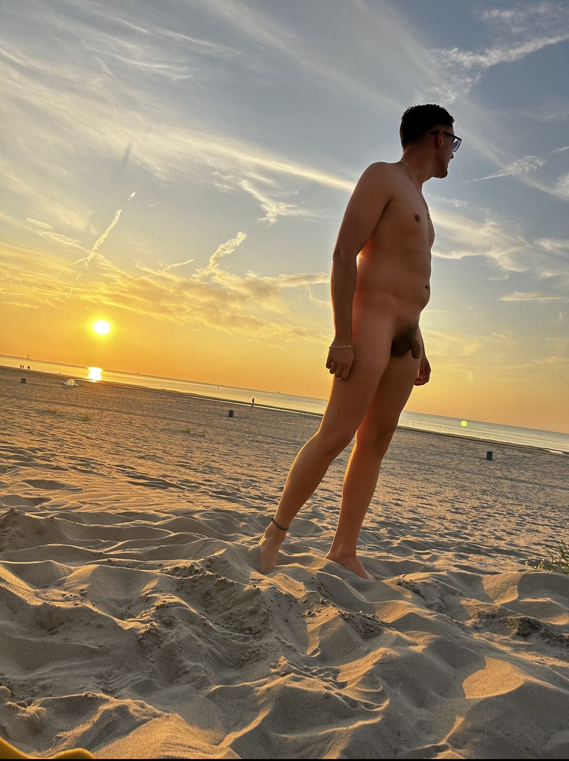  German boy on the nudist beach #14