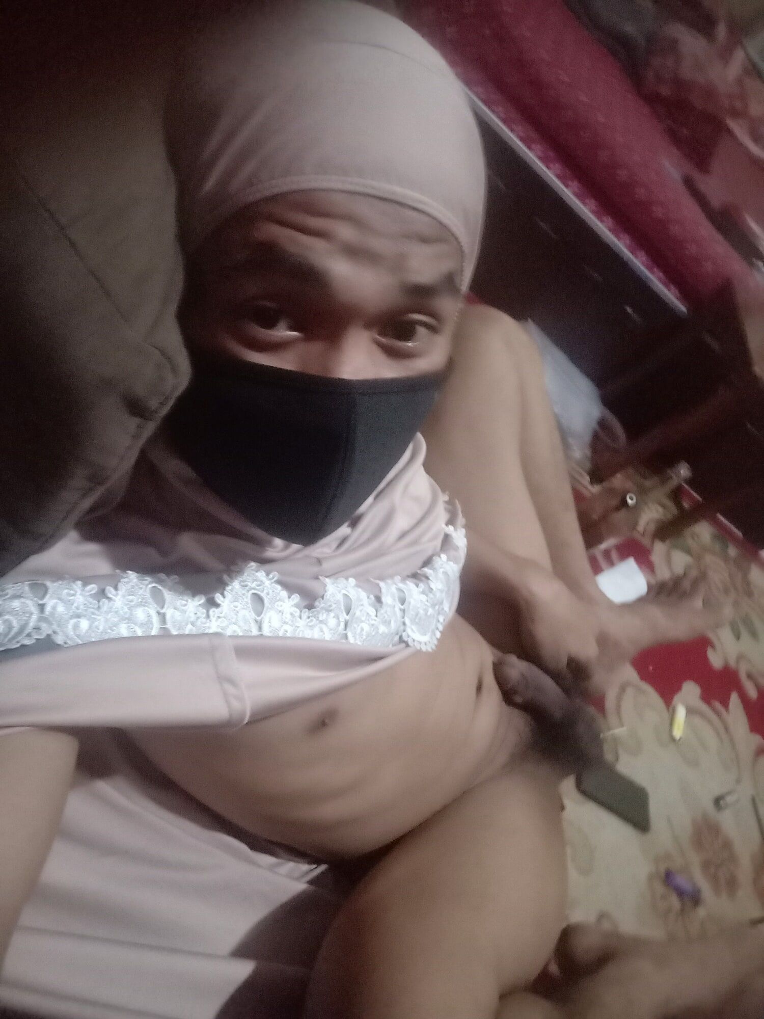 Telekung crossdresser  slave #38