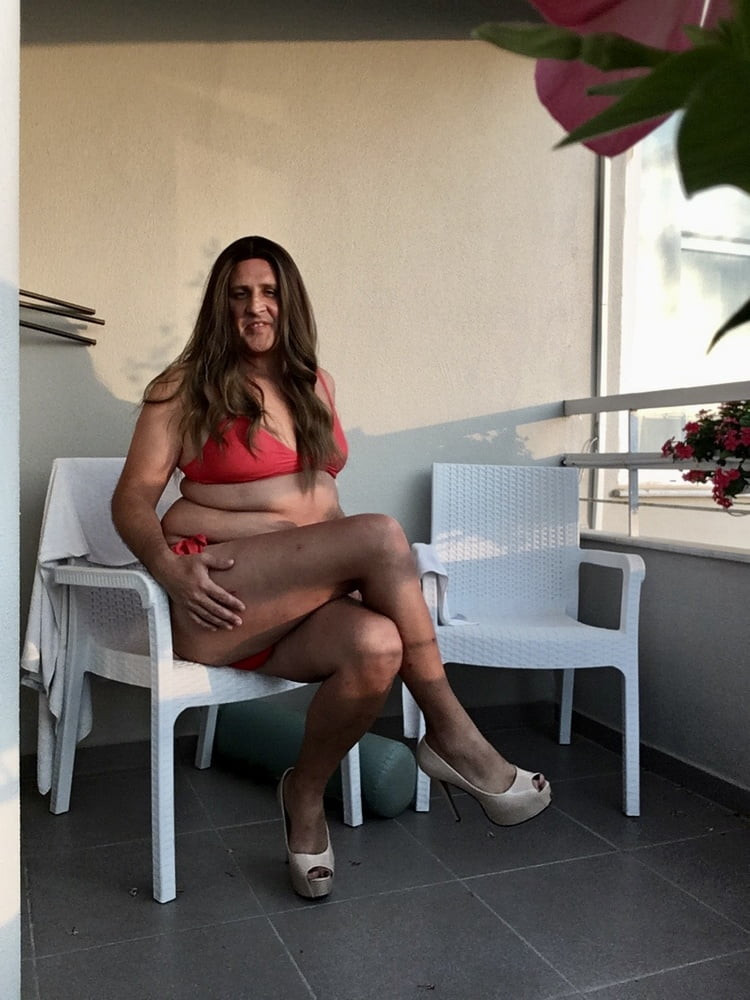 Red Bikini and tan lines #10