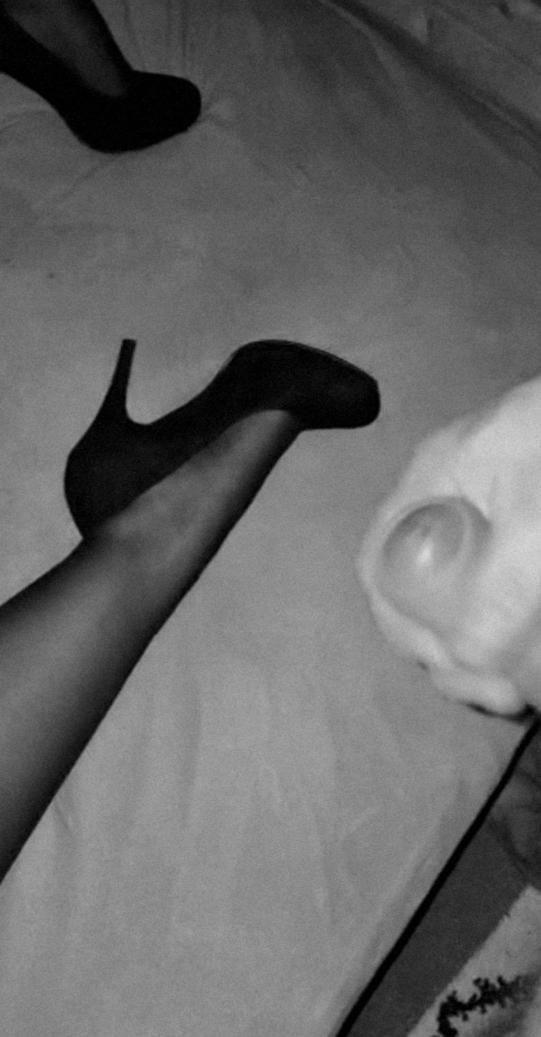 Nylons, heels... 