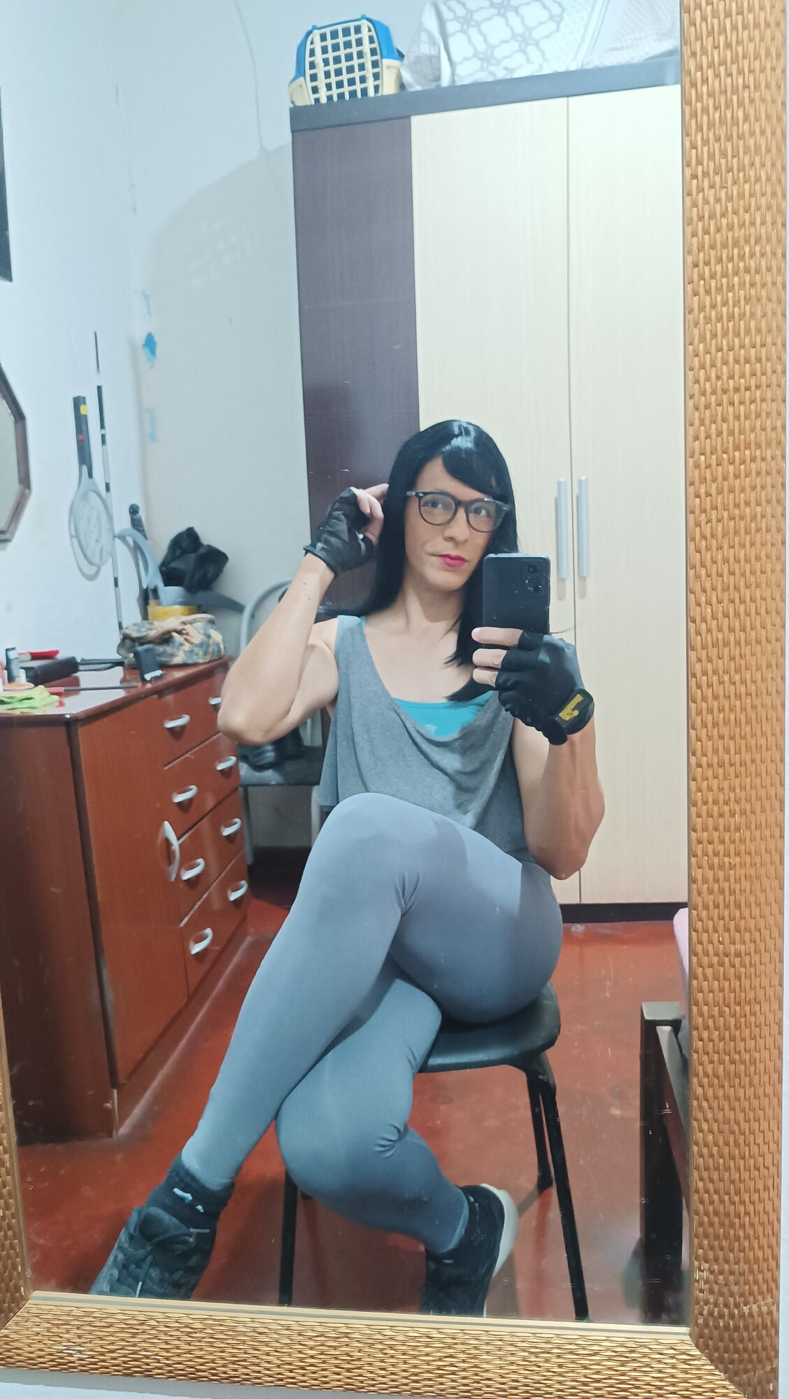 Sakura Nakamura Skinner legging Grey  #28
