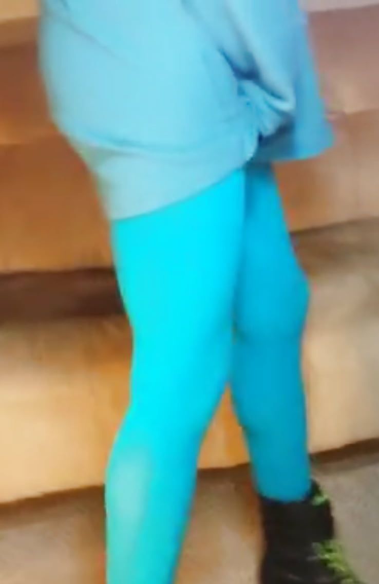 Cum Through Leggings On Feet #6