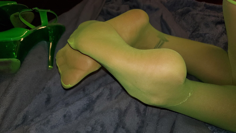 Yellow Pantyhose #3