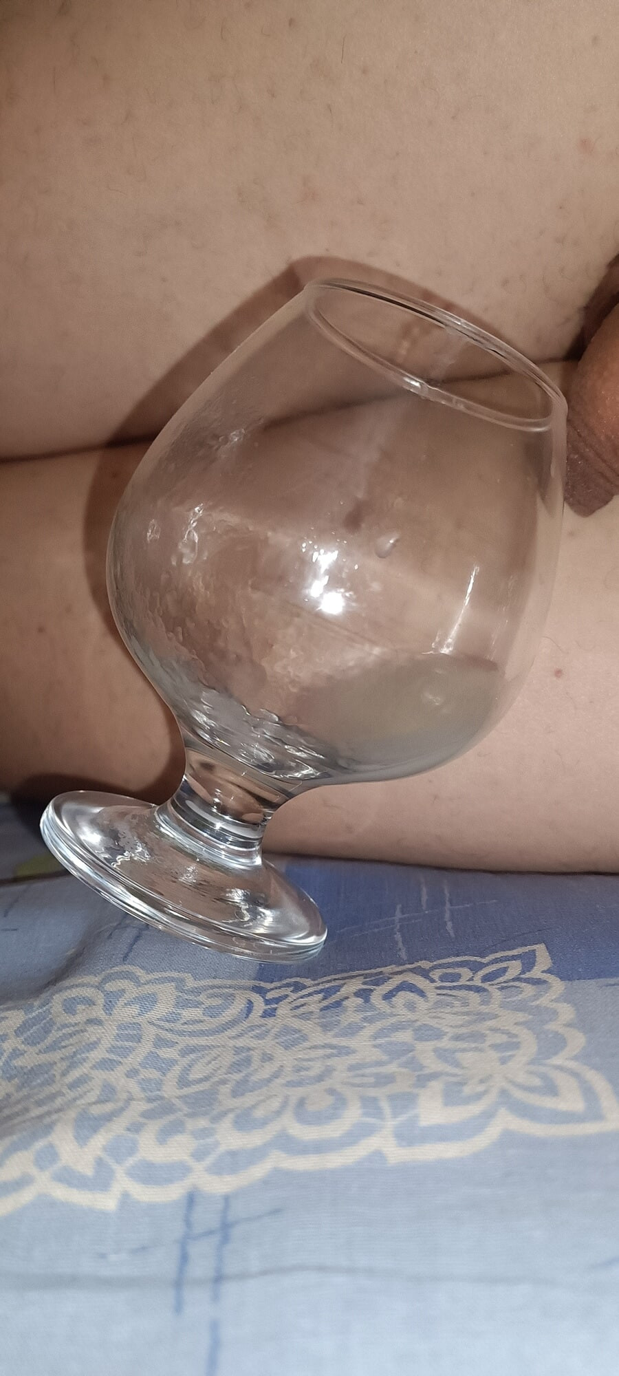 A glass of semen #13