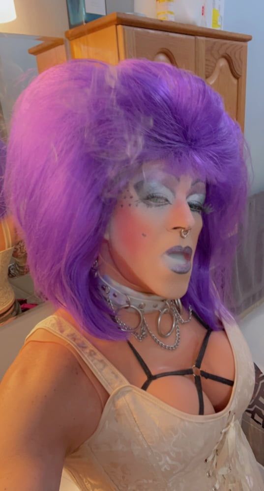 Love my purple wig