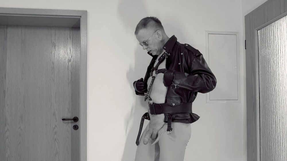 Lycra Leather Hunk 11 #44
