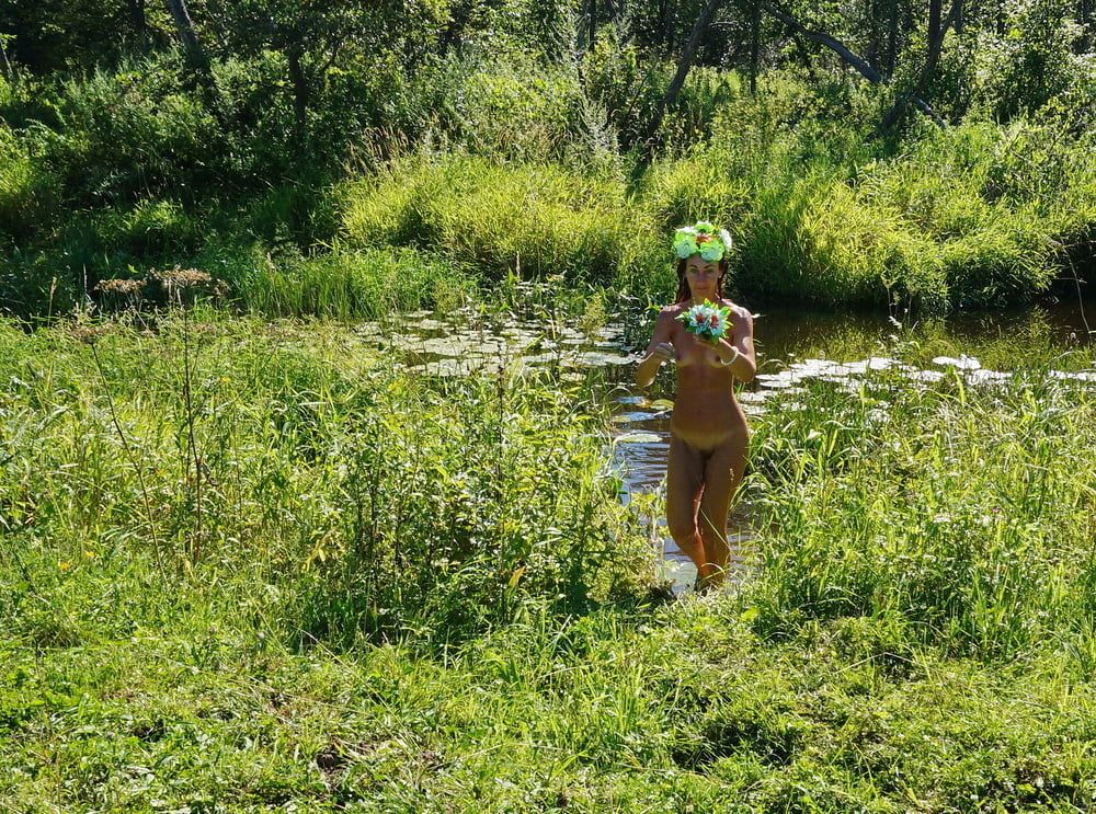 Nude in lazy river #7