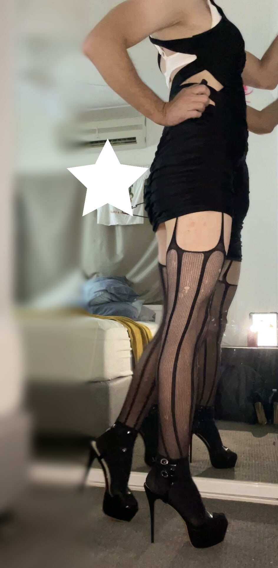 CD  CROSSDRESSER SISSY BITCH HIGH HEELS DILDO #27