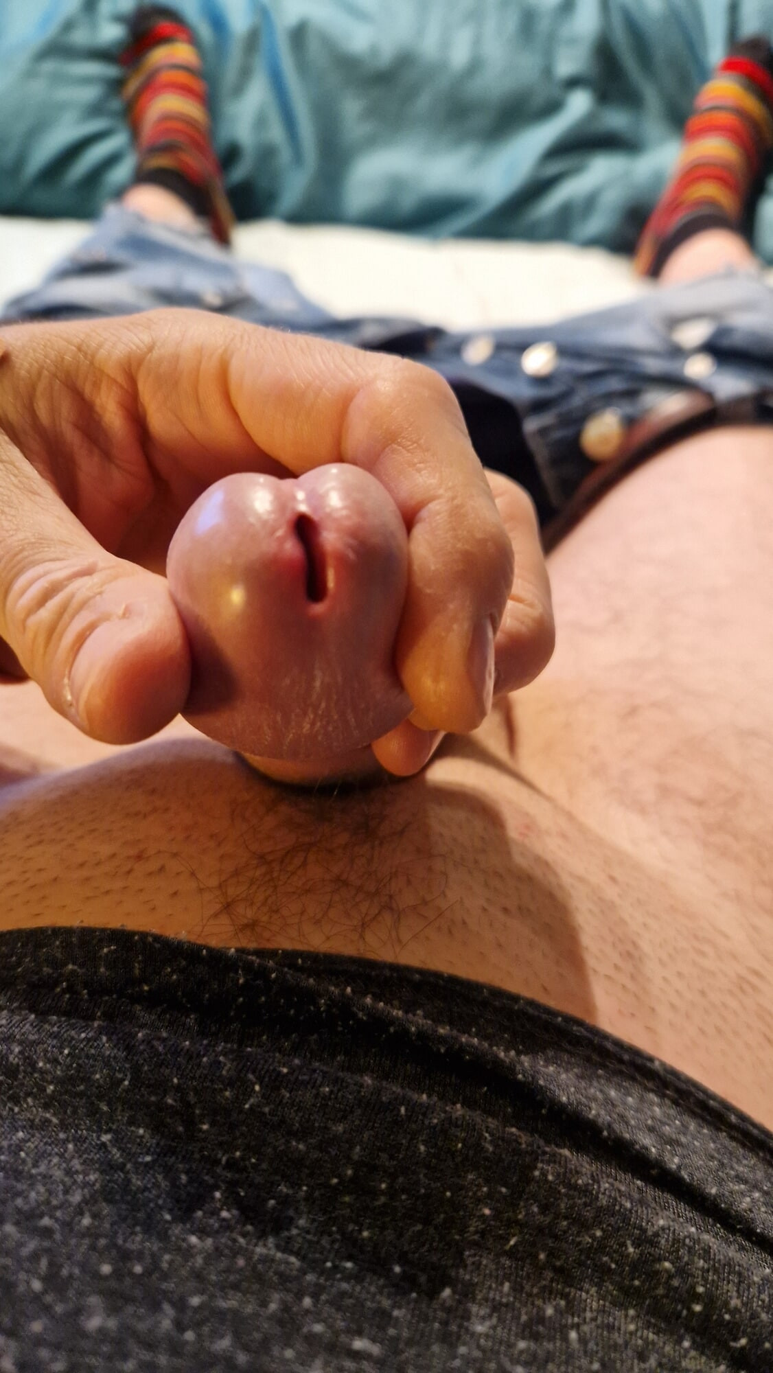 Photos posing my horny hard cock in different ways for you #15