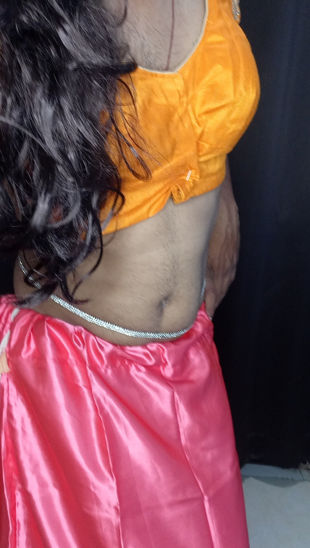 My stepmom last night wear this saree  #46