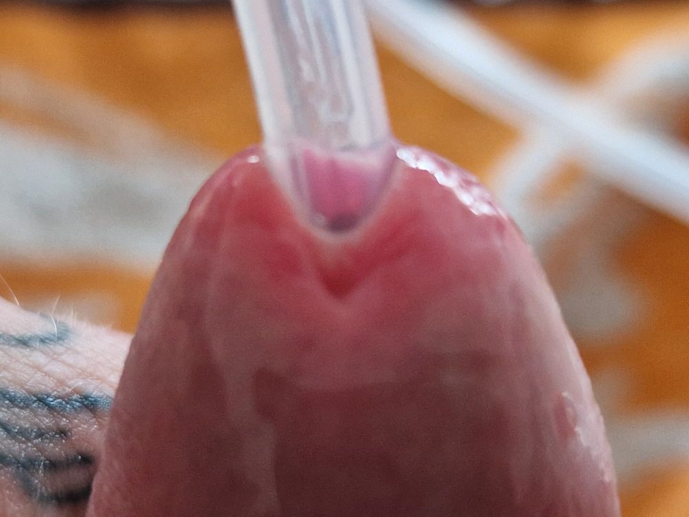 Urethra play and syringe close up photo&#039;s  #7