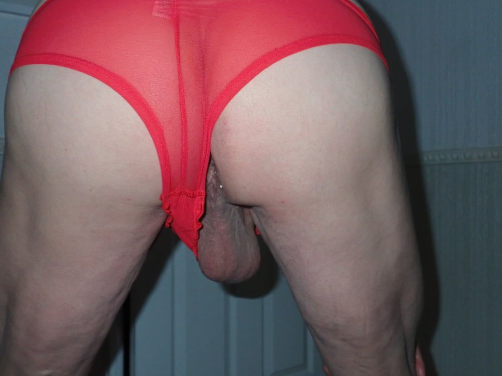 my best red thong #20