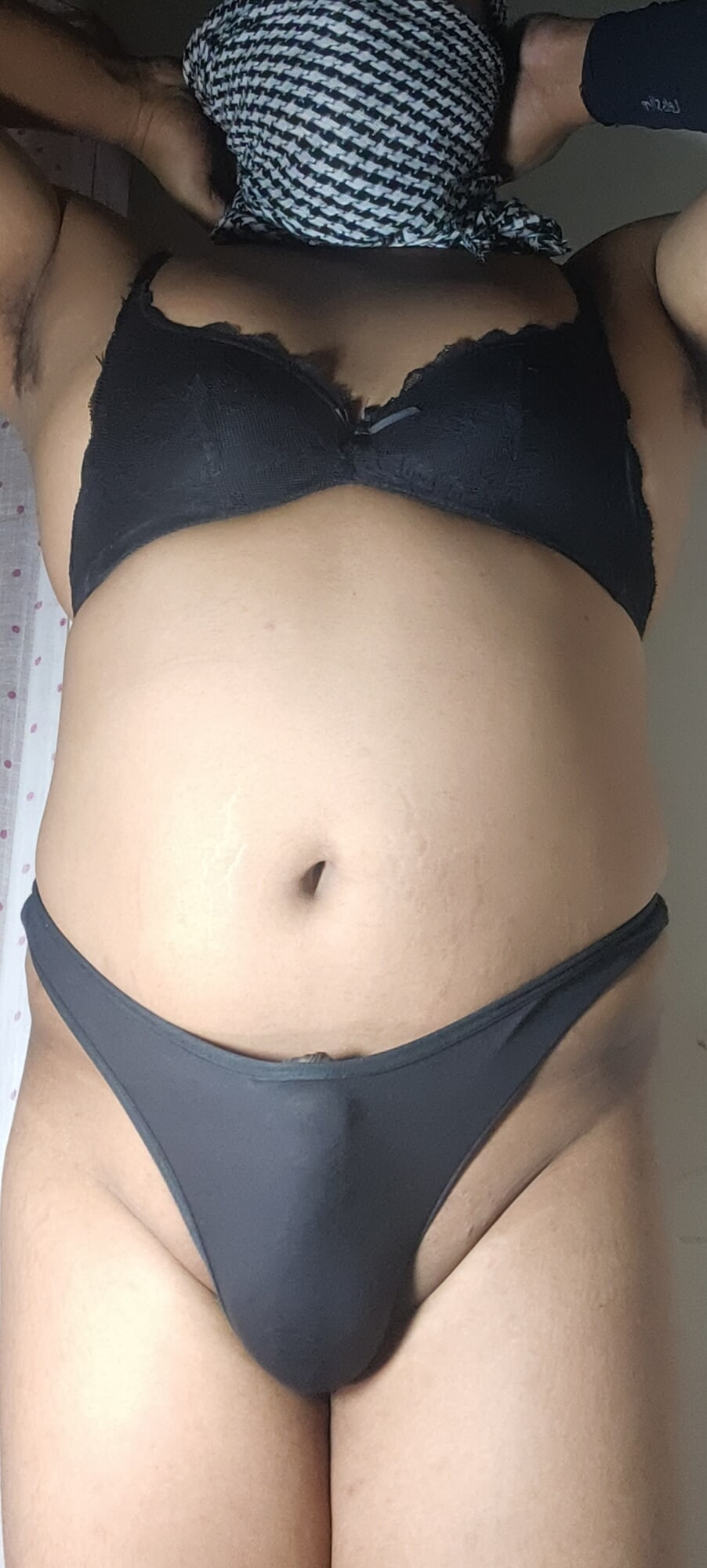 Me in black thong #2