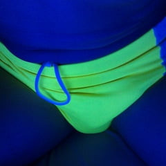 Horny Asian showing off various undies, shorts and swimwear