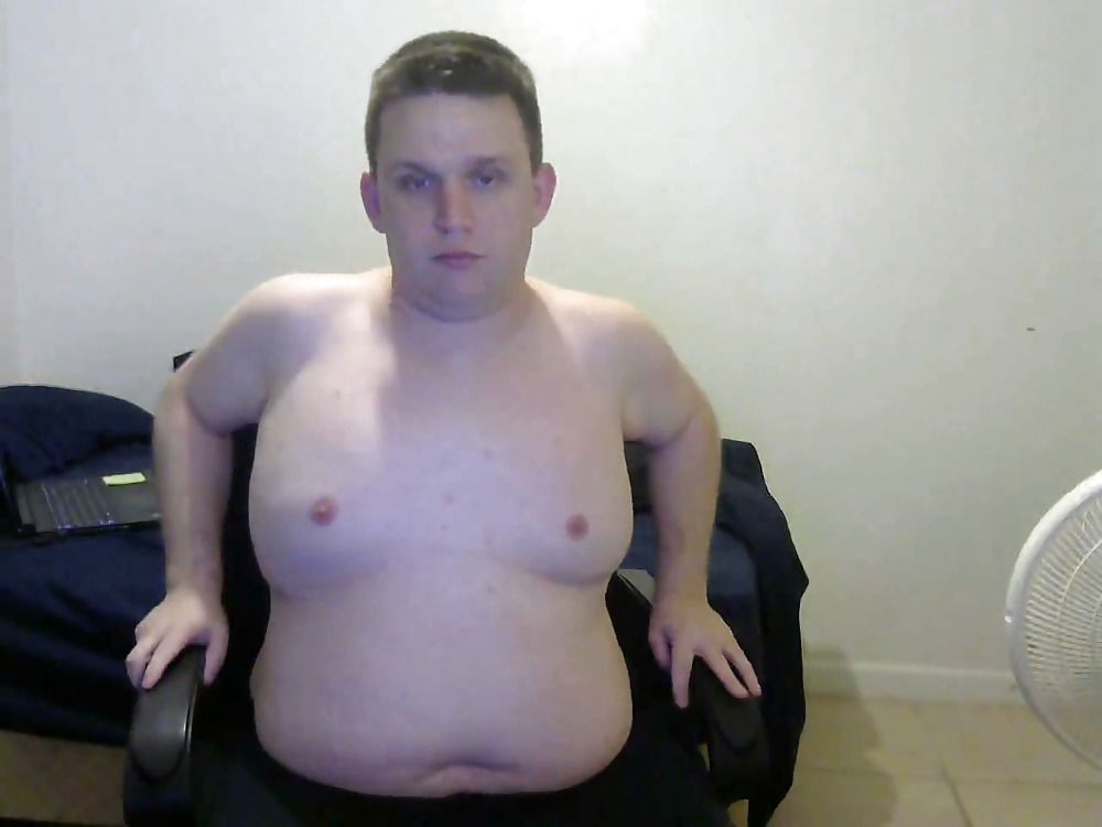 fat boy Jacob masturbating on cam #2