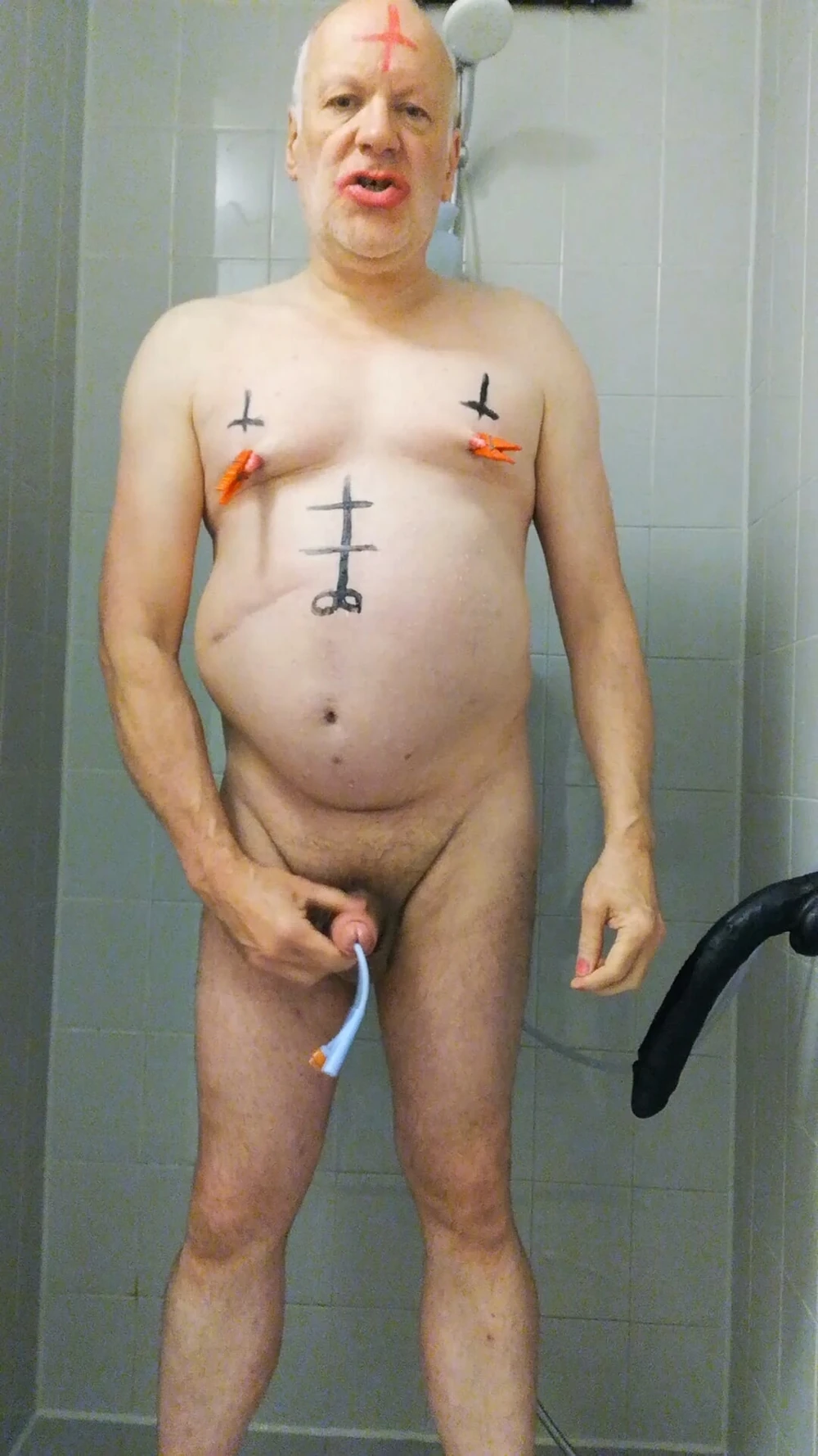 Satan slave is ready for his sex sacrifice , #4