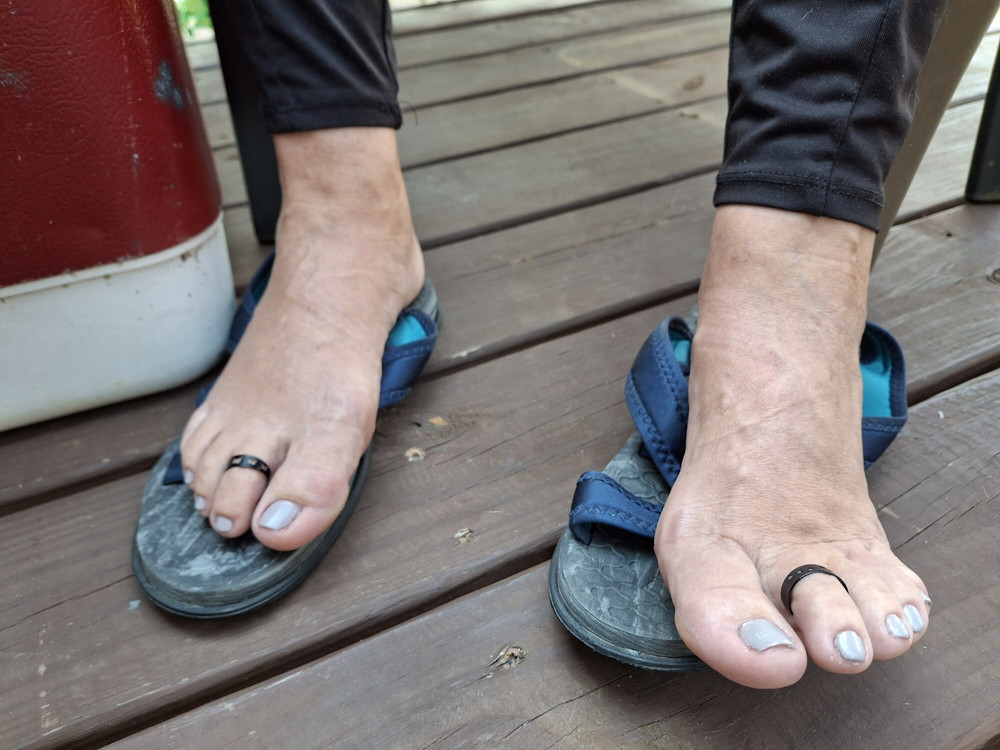Showing off pour toes #13