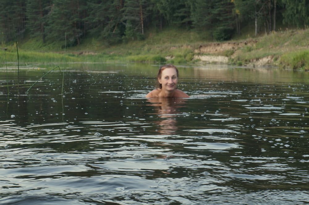 Swimming in the river #2