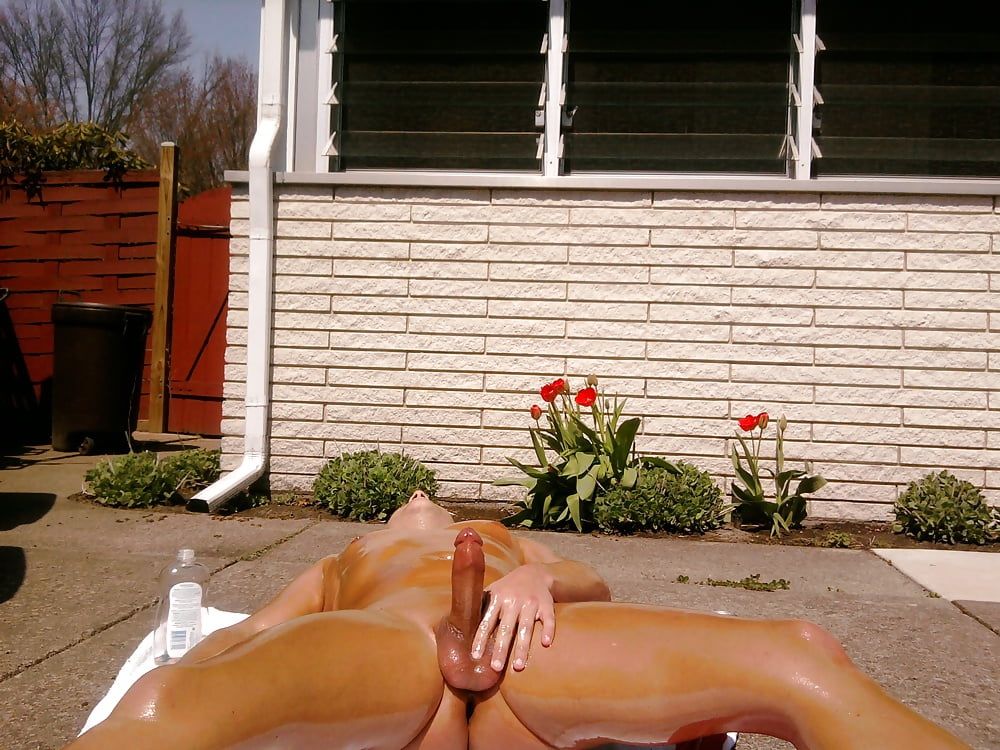 Oiled outside #8