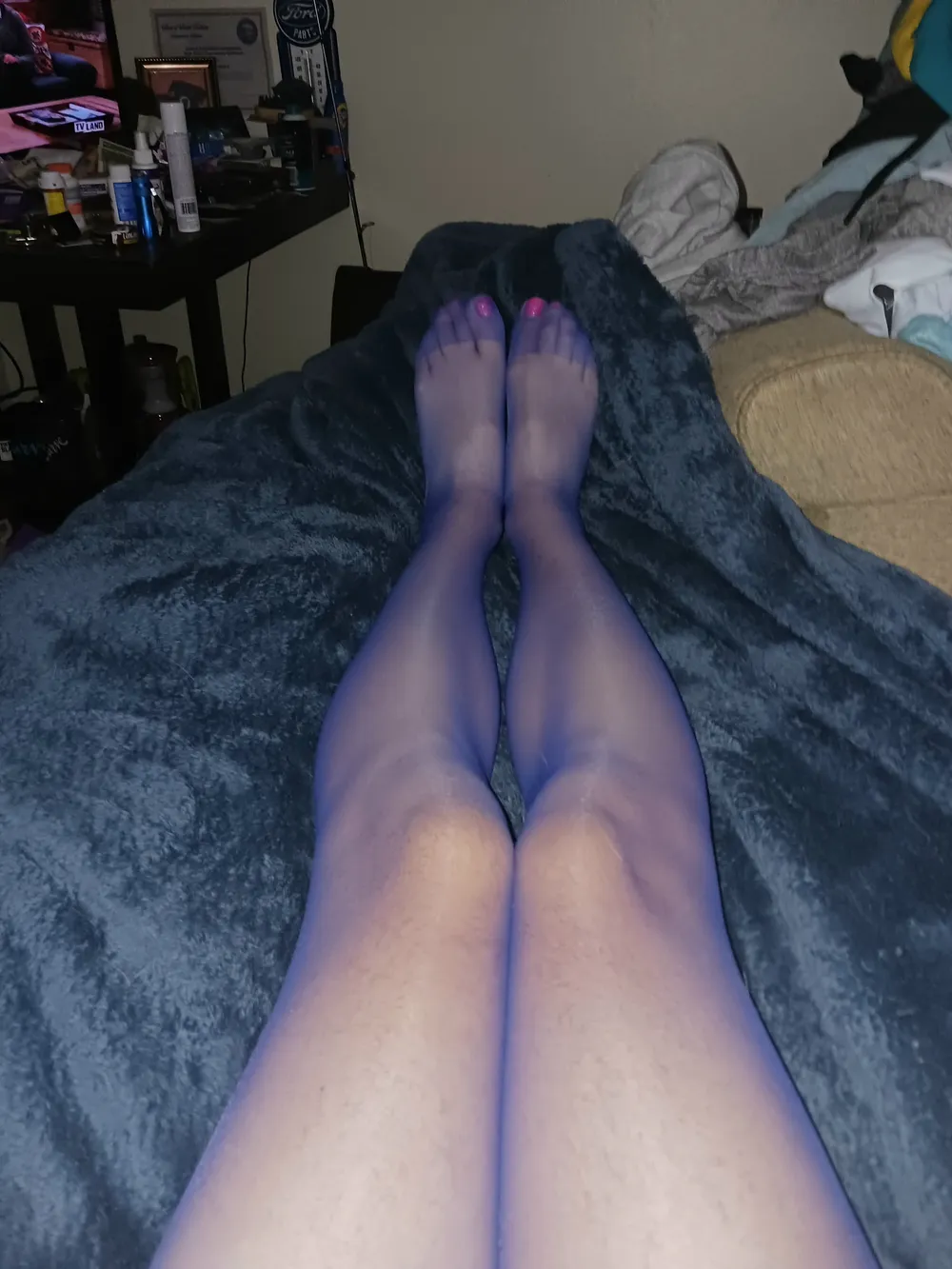 Erica heels, feet & nylons  #25