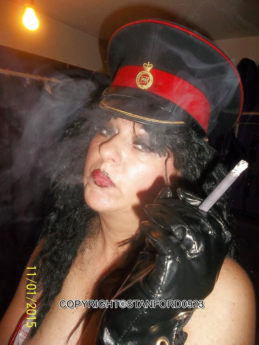 SLUT SMOKING BLACK RUSSIAN  #9