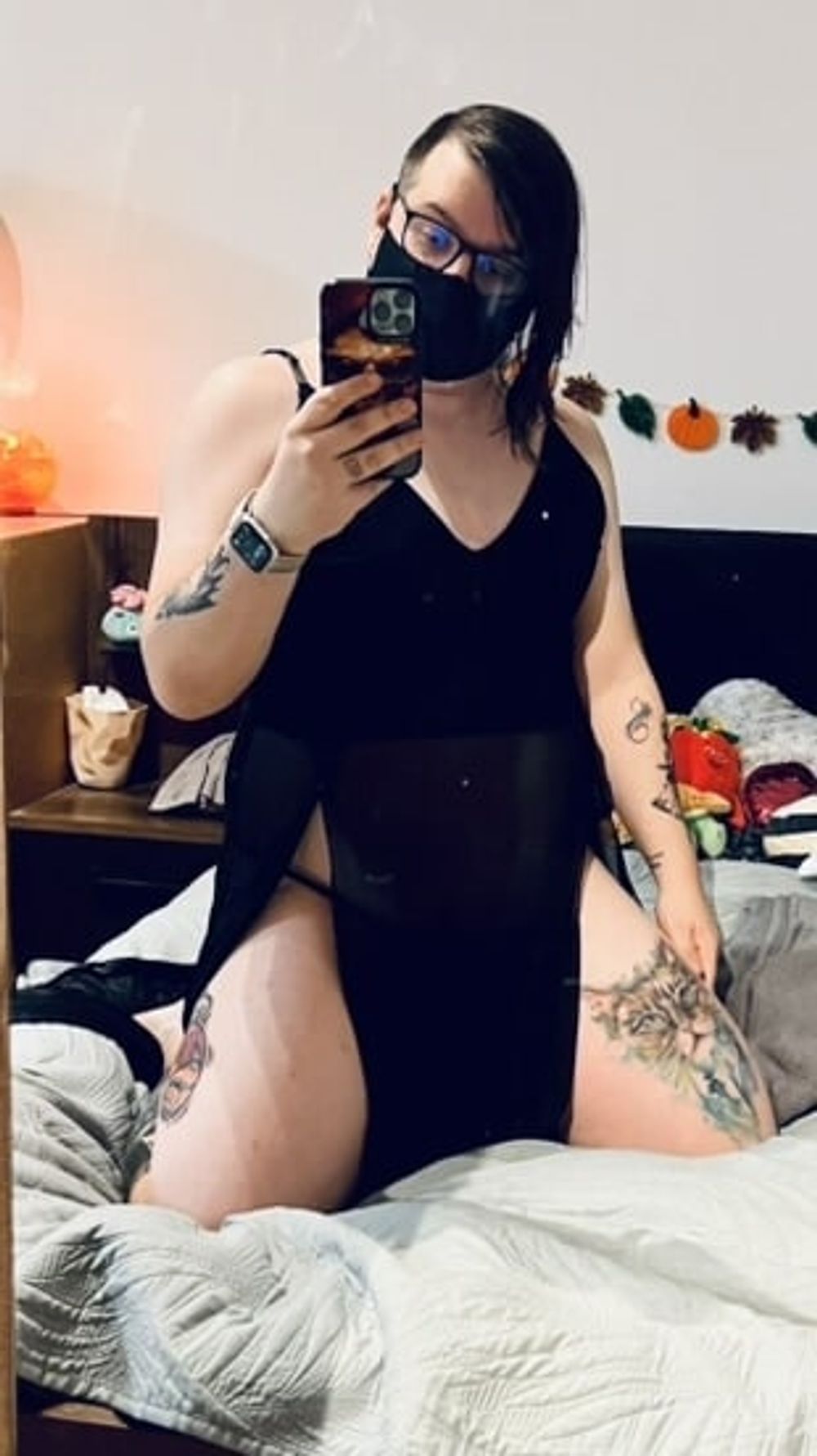 Black transparent lingerie #2