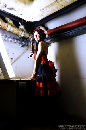 Kurumi&#039;s dark side crazy trap cosplay
