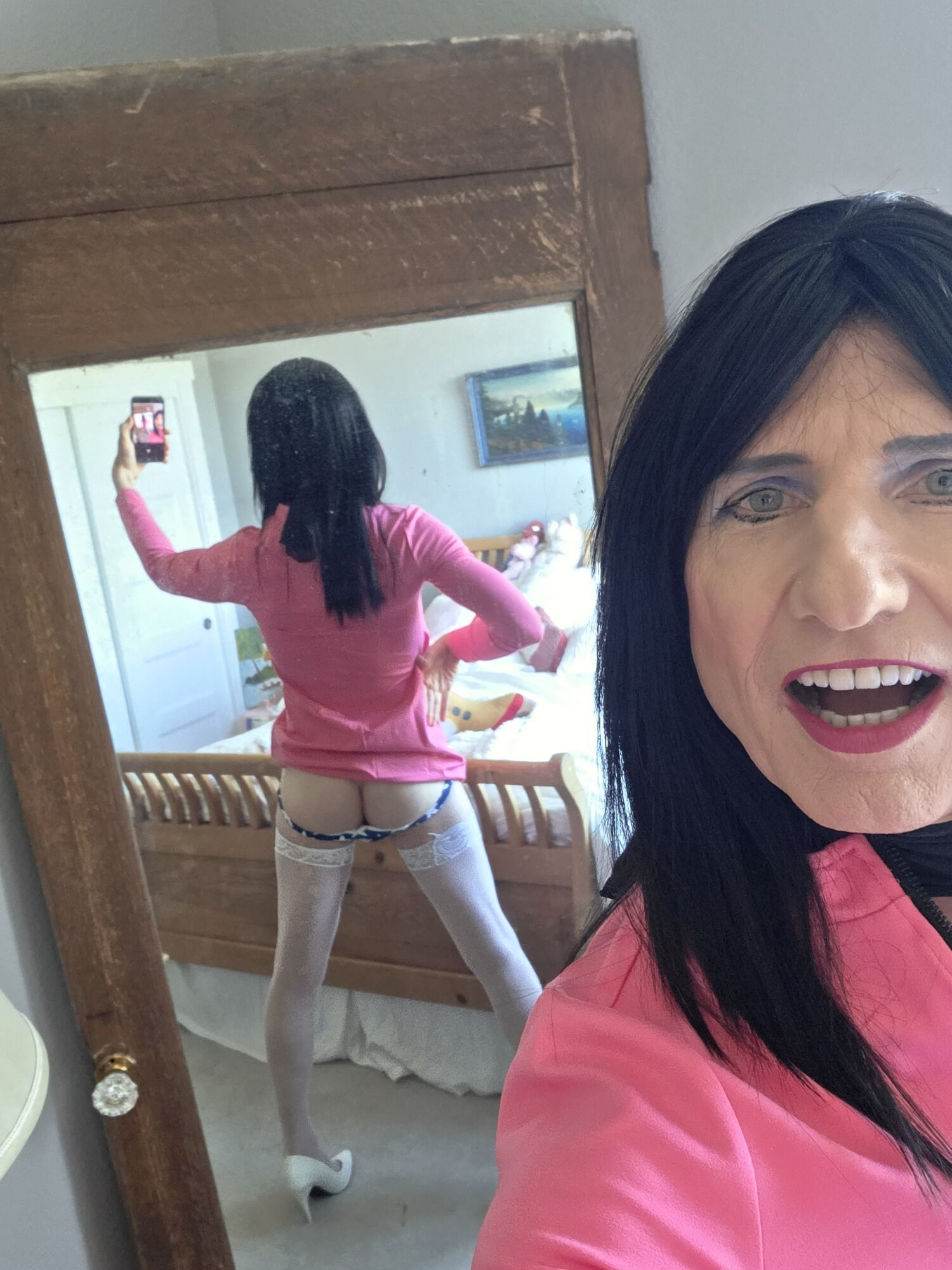 Pink dress three #10