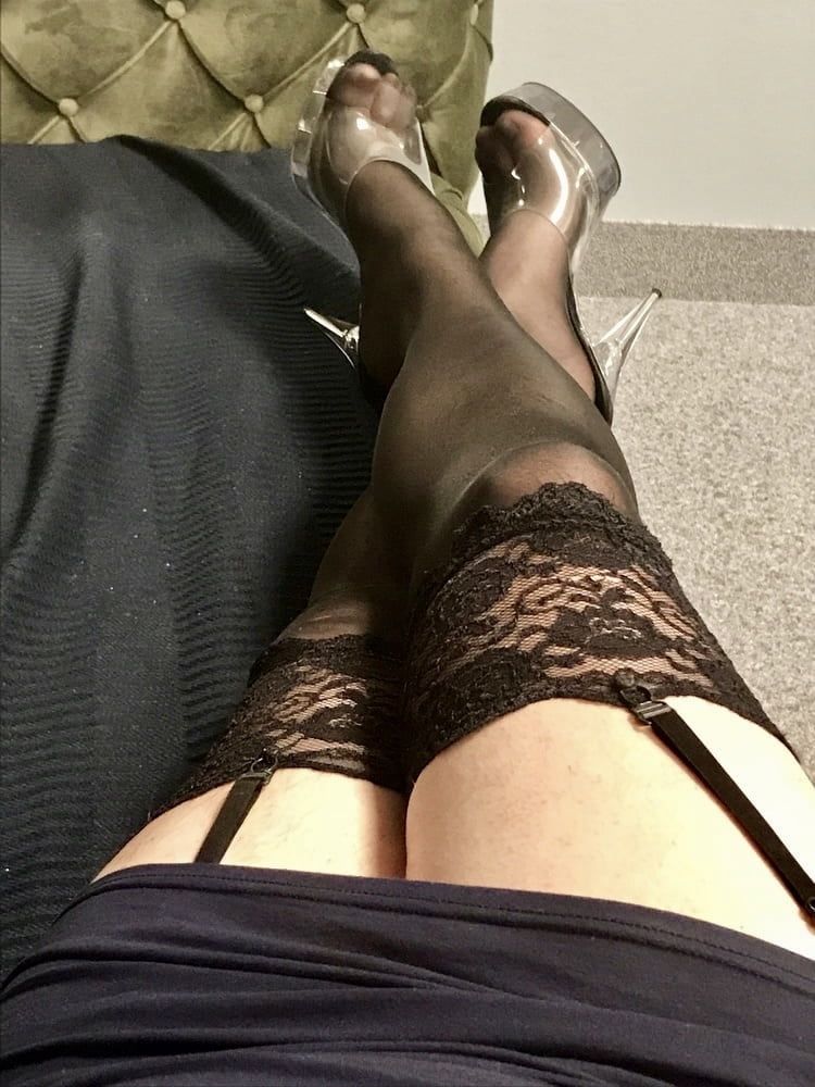 Sexy black stockings #19