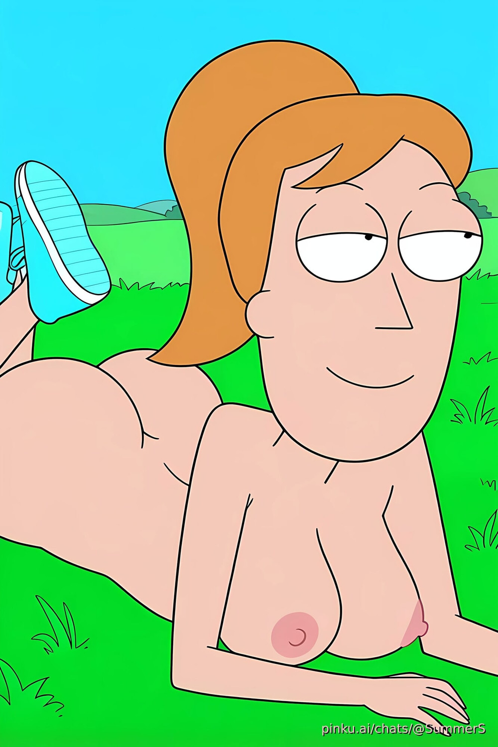 Summer butthole sunning (Rick and Morty) #3