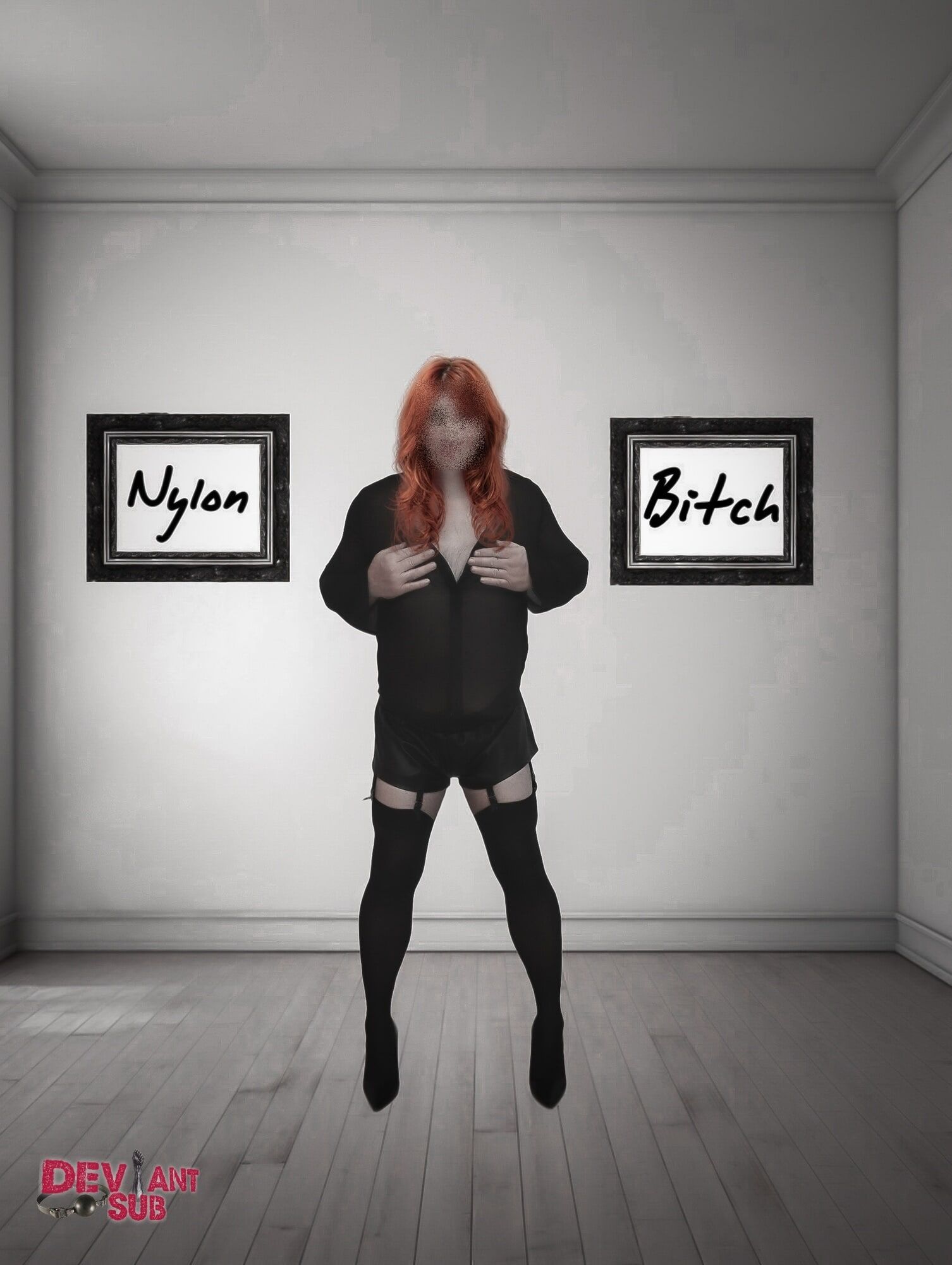 Nylon Leather Bitch 