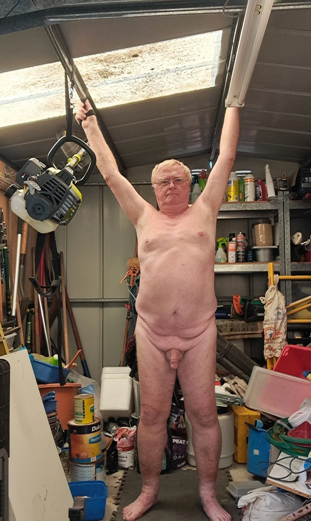 bondage in the shed #2
