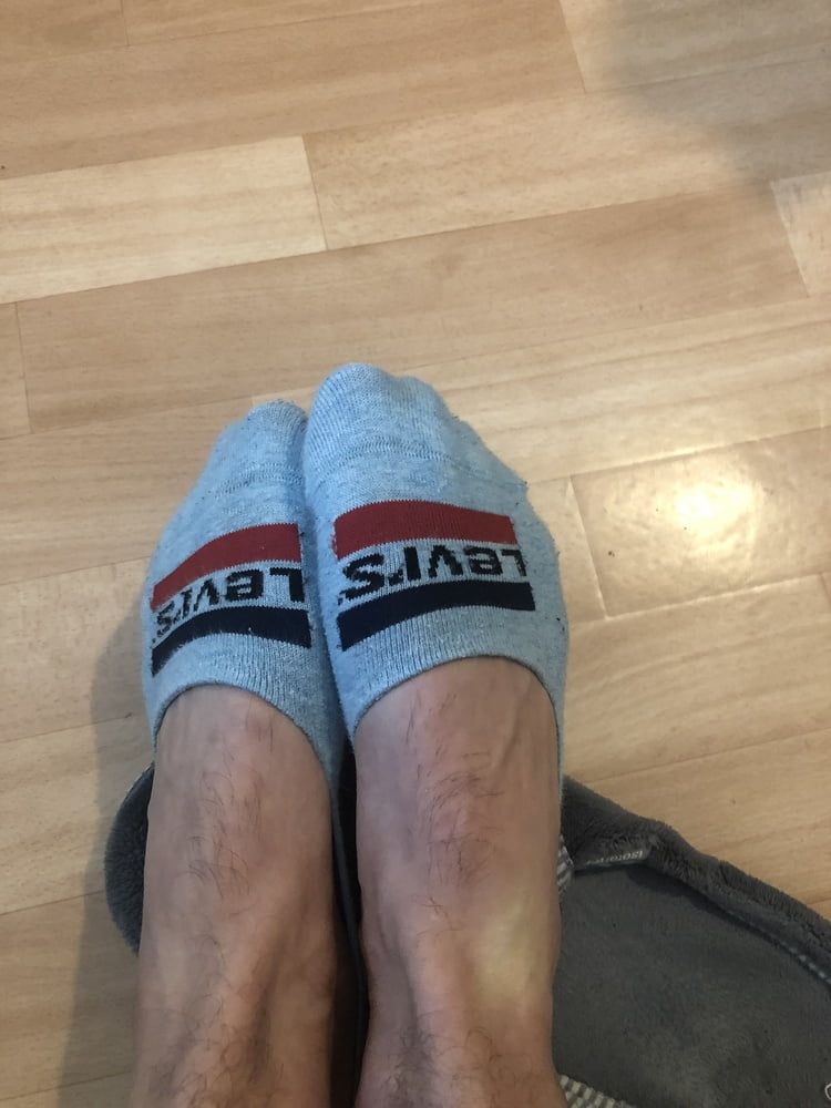 My blue Peds socks levis  #2